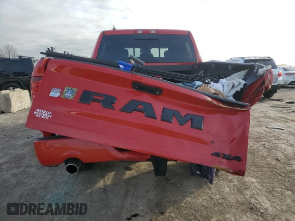 2018 Ram 1500 Night with VIN 1C6RR7MT0JS130142, listed as a Copart auction lot 84876194 with 120,814 mi miles and Salvage Title. Bid and sale history available at carsss.com. Image 6.