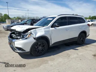 2019 Mitsubishi Outlander ES with VIN JA4AZ3A33KZ029280, listed as a Copart auction lot 55938185 with 58,315 mi miles and Salvage title. Bid and sale history available at DreamBid. Image 1.