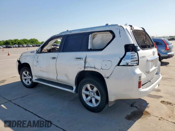 2010 Lexus GX 460 with VIN JTJBM7FXXA5004911, listed as a Copart auction lot 53033735 with 157,895 mi miles and Salvage Title. Bid and sale history available at DreamBid. Image 2.