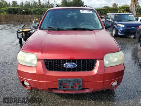 2007 Ford Escape Hybrid with VIN 1FMCU49HX7KA35267, listed as a Copart auction lot 49123395 with 318,091 mi miles and Clean Title. Bid and sale history available at carsss.com. Image 5.