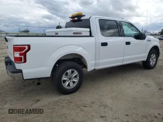 2020 Ford F-150 XL with VIN 1FTEW1E46LKF19066, listed as a Copart auction lot 49063005 with 114,277 mi miles and Clean Title. Bid and sale history available at carsss.com. Image 3.