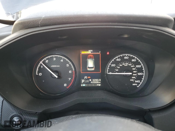 2019 Subaru Forester with VIN JF2SKACC3KH473704, listed as a Copart auction lot 48557385 with 42,666 mi miles and Salvage Title. Bid and sale history available at carsss.com. Image 9.