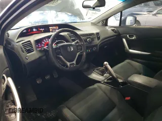 2012 Honda Civic Si with VIN 2HGFG4A53CH708655, listed as a Copart auction lot 55245035 with 141,209 mi miles and Salvage title. Bid and sale history available at DreamBid. Image 8.