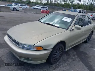 2001 Mitsubishi Galant ES with VIN 4A3AA46G81E163137, listed as a IAAI auction lot 41846798 with 148,280 mi miles. Bid and sale history available at carsss.com. Image 2.