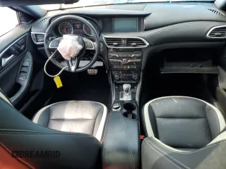 2017 Infiniti QX30 Sport with VIN SJKCH5CP8HA014663, listed as a Copart auction lot 55026195 with 103,514 mi miles and Salvage title. Bid and sale history available at DreamBid. Image 8.