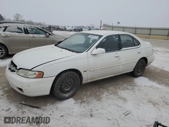 2001 Nissan Altima GXE with VIN 1N4DL01D81C233754, listed as a Copart auction lot 45925075 with 135,522 mi miles and Salvage Title. Bid and sale history available at carsss.com. Image 1.