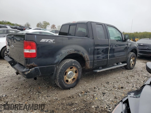 2005 Ford F-150 STX with VIN 1FTRX14W35KE52124, listed as a Copart auction lot 55623765 with 127,747 mi miles and Clean title. Bid and sale history available at DreamBid. Image 3.