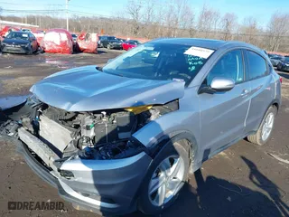 2019 Honda HR-V EX-L with VIN 3CZRU6H71KM706288, listed as a IAAI auction lot 41600575 with 76,645 mi miles. Bid and sale history available at carsss.com. Image 19.