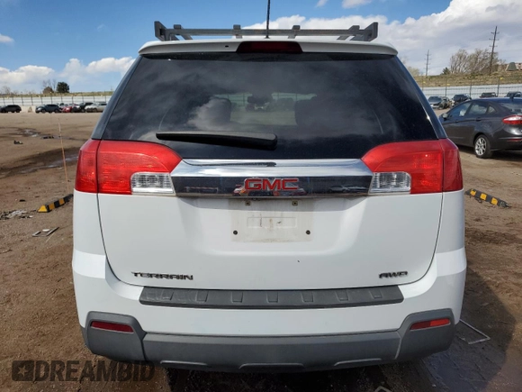 2015 GMC Terrain SLE with VIN 2GKFLVEK3F6207771, listed as a Copart auction lot 51649335 with 156,649 mi miles and Salvage Title. Bid and sale history available at carsss.com. Image 6.