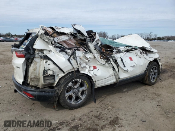 2017 Honda CR-V EX with VIN 2HKRW2H56HH641461, listed as a Copart auction lot 45807365 with Not Provided miles and Non Repairable. Bid and sale history available at DreamBid. Image 3.