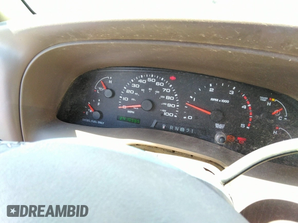 2003 Ford Excursion с VIN 1FMSU45F83EB25140, выставлен на аукционе IAAI как лот 42560461 с пробегом 241 000 миль миль и . История ставок и продаж доступна на DreamBid. Изображение 7.