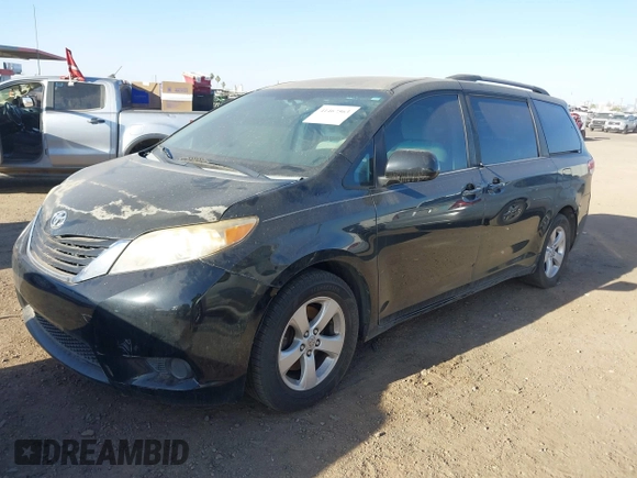 2012 Toyota Sienna LE AAS with VIN 5TDKK3DC7CS255500, listed as a IAAI auction lot 41467563 with 146,306 mi miles. Bid and sale history available at carsss.com. Image 17.