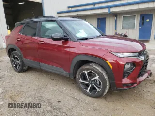 2023 Chevrolet TrailBlazer RS with VIN KL79MUSL5PB211815, listed as a Copart auction lot 48039344 with 5,550 mi miles and . Bid and sale history available at DreamBid. Image 4.