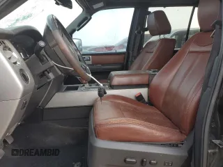 2012 Ford Expedition Max King Ranch with VIN 1FMJK1J52CEF66758, listed as a Copart auction lot 51311625 with 282,723 mi miles and Clean title. Bid and sale history available at DreamBid. Image 7.