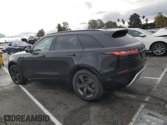 2020 Land Rover Range Rover Velar R-Dynamic S with VIN SALYK2EX0LA286924, listed as a Copart auction lot 80904413 with 62,454 mi miles. Bid and sale history available at carsss.com. Image 2.
