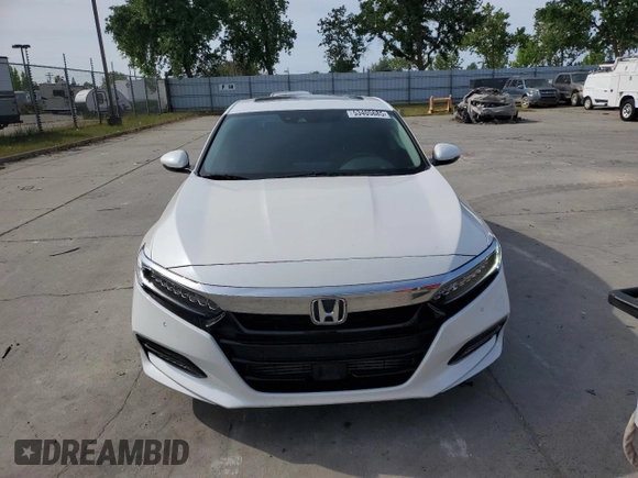 2019 Honda Accord Touring with VIN 1HGCV2F98KA036100, listed as a Copart auction lot 53405685 with 67,744 mi miles and Salvage title. Bid and sale history available at DreamBid. Image 5.