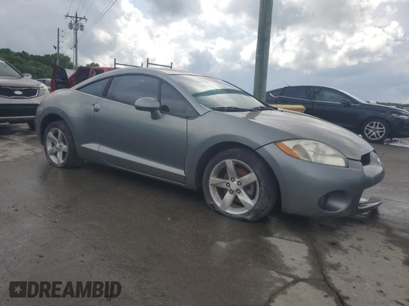 2008 Mitsubishi Eclipse GS with VIN 4A3AK24F88E040573, listed as a Copart auction lot 52558584 with 166,424 mi miles and Salvage Title. Bid and sale history available at DreamBid. Image 4.