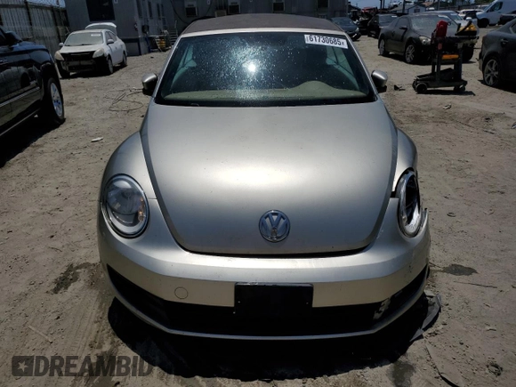 2014 Volkswagen Beetle 1.8T with VIN 3VW517AT9EM820812, listed as a Copart auction lot 61730685 with 85,571 mi miles and Clean title. Bid and sale history available at DreamBid. Image 5.