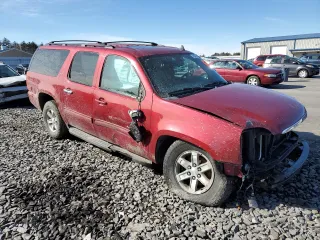 2014 GMC Yukon XL SLT with VIN 1GKS2KE7XER235548, listed as a Copart auction lot 48241365 with 0 mi miles and Salvage Title. Bid and sale history available at carsss.com. Image 4.