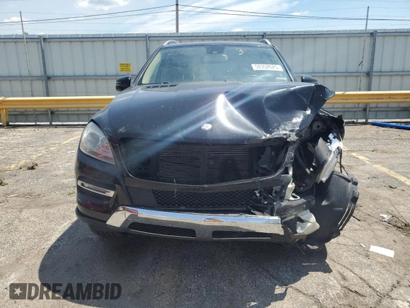 2014 Mercedes-Benz M 350 with VIN 4JGDA5HB0EA359718, listed as a Copart auction lot 58902625 with 120,480 mi miles and Salvage title. Bid and sale history available at DreamBid. Image 5.