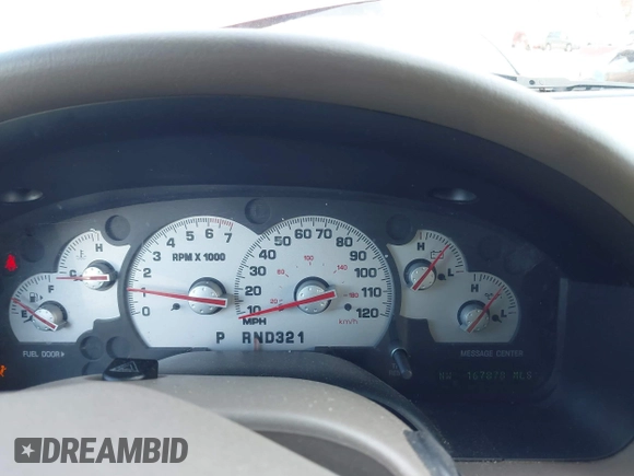 2002 Mercury Mountaineer Convenience z VIN 4M2ZU86W12ZJ16791, wystawiony jako IAAI lot #41749193 z przebiegiem 167 878 mil mil oraz . Historia ofert i sprzedaży dostępna na DreamBid. Obrazek 7.