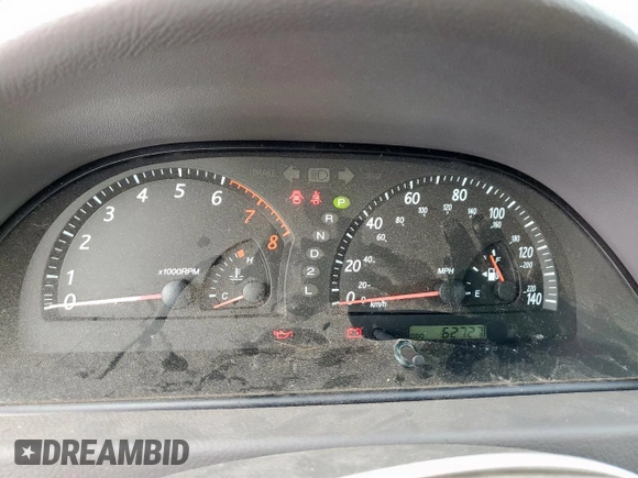 2004 Toyota Camry LE z VIN 4T1BE32K24U855206, wystawiony jako Copart lot #57270895 z przebiegiem 62 727 mil mil oraz Szkoda całkowita • Salvage title. Historia ofert i sprzedaży dostępna na DreamBid. Obrazek 9.
