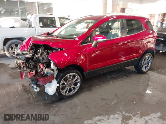 2019 Ford EcoSport Titanium with VIN MAJ6S3KL0KC310265, listed as a IAAI auction lot 41390172 with 93,731 mi miles and . Bid and sale history available at DreamBid. Image 21.