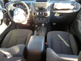 2018 Jeep Wrangler JK Unlimited Sport S with VIN 1C4BJWDG8JL874449, listed as a Copart auction lot 85007634 with 91,709 mi miles and Salvage Title. Bid and sale history available at carsss.com. Image 8.