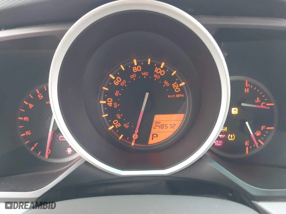 2011 Toyota 4Runner SR5 with VIN JTEZU5JR5B5014743, listed as a IAAI auction lot 41526424 with 248,572 mi miles. Bid and sale history available at carsss.com. Image 7.