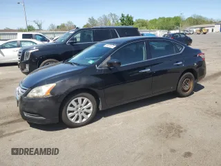 2014 Nissan Sentra S with VIN 3N1AB7AP4EL656704, listed as a Copart auction lot 54976375 with 29,102 mi miles and Salvage Title. Bid and sale history available at DreamBid. Image 1.