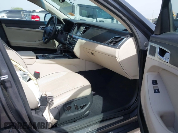 2017 Genesis G80 3.8L with VIN KMHGN4JE2HU167543, listed as a IAAI auction lot 42248719 with 82,574 mi miles and . Bid and sale history available at DreamBid. Image 5.