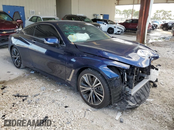 2021 Infiniti Q60 Luxe with VIN JN1EV7KK2MM410914, listed as a Copart auction lot 68138022 with 13,107 mi miles and . Bid and sale history available at carsss.com. Image 4.
