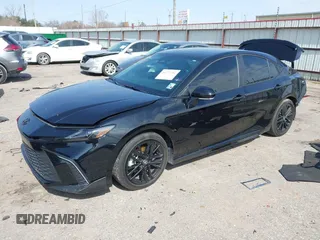 2025 Toyota Camry LE with VIN 4T1DAACK6SU029608, listed as a IAAI auction lot 41571751 with 9,030 mi miles and . Bid and sale history available at DreamBid. Image 17.