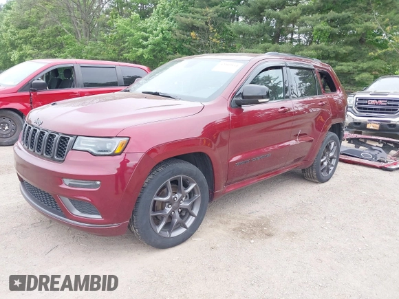 2020 Jeep Grand Cherokee Limited X with VIN 1C4RJFBG3LC359301, listed as a IAAI auction lot 42302151 with 45,058 mi miles and . Bid and sale history available at DreamBid. Image 2.