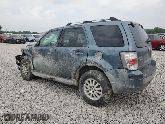 2010 Mercury Mariner Premier with VIN 4M2CN8HG3AKJ16128, listed as a Copart auction lot 58649895 with 157,798 mi miles and Salvage title. Bid and sale history available at DreamBid. Image 2.