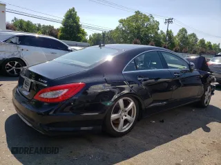 2014 Mercedes-Benz CLS-Class CLS 550 with VIN WDDLJ9BB9EA082802, listed as a Copart auction lot 63360474 with 84,508 mi miles and Salvage Title. Bid and sale history available at carsss.com. Image 3.