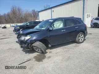 2011 Acura MDX with VIN 2HNYD2H20BH524380, listed as a Copart auction lot 51218155 with 0 mi miles and Salvage Title. Bid and sale history available at carsss.com. Image 1.