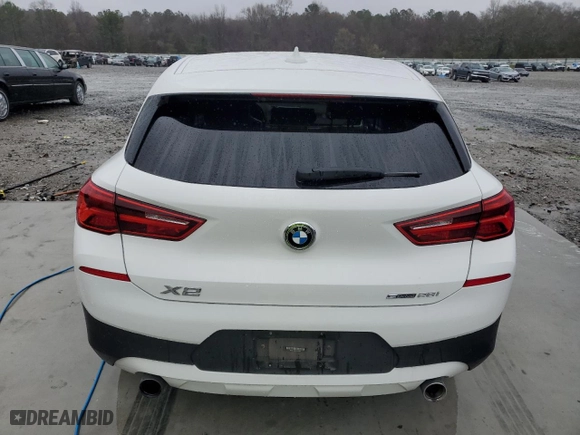 2018 BMW X2 sDrive28i with VIN WBXYJ3C38JEP76438, listed as a Copart auction lot 48483655 with 42,568 mi miles and Salvage Title. Bid and sale history available at carsss.com. Image 6.