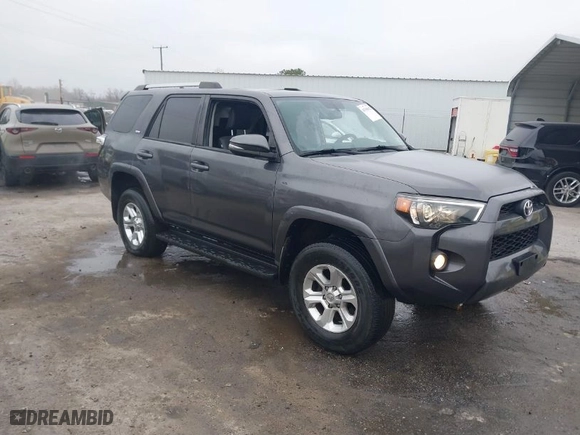 2019 Toyota 4Runner SR5 with VIN JTEBU5JR0K5690955, listed as a IAAI auction lot 41760825 with 65,832 mi miles. Bid and sale history available at carsss.com. Image 1.