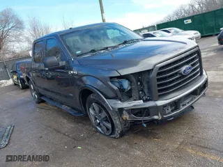 2017 Ford F-150 XL with VIN 1FTEW1EG1HKD41441, listed as a IAAI auction lot 41644844 with NaN miles. Bid and sale history available at carsss.com. Image 1.