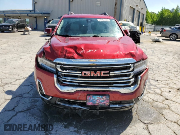 2022 GMC Acadia SLT with VIN 1GKKNML49NZ125361, listed as a Copart auction lot 57351185 with 36,140 mi miles and Salvage title. Bid and sale history available at DreamBid. Image 5.