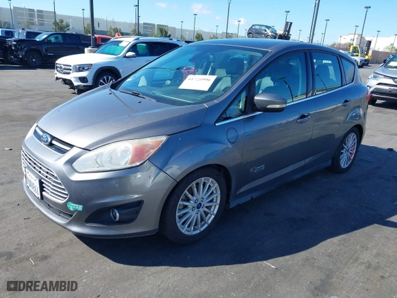 2014 Ford C-Max Energi SEL with VIN 1FADP5CU3EL513103, listed as a IAAI auction lot 41728996 with 95,882 mi miles. Bid and sale history available at carsss.com. Image 2.