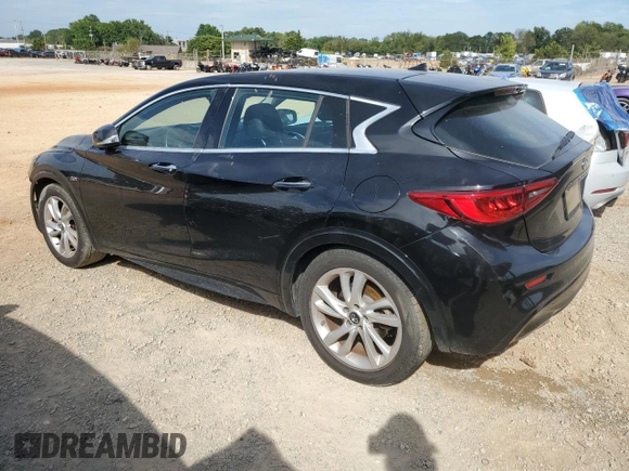 2017 Infiniti QX30 Sport with VIN SJKCH5CP1HA035421, listed as a Copart auction lot 70329554 with 92,692 mi miles and Salvage Title. Bid and sale history available at carsss.com. Image 2.