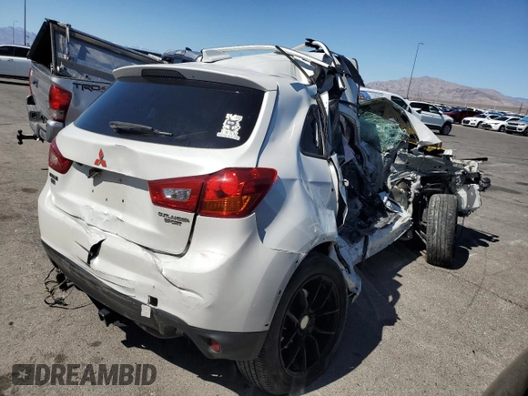 2017 Mitsubishi Outlander Sport ES 2.0 with VIN JA4AP3AUXHZ070304, listed as a Copart auction lot 49866595 with 0 mi miles and Salvage Title. Bid and sale history available at carsss.com. Image 3.