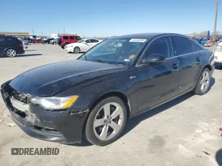 2012 Audi A6 3.0T Premium Plus with VIN WAUBGAFC6CN019202, listed as a Copart auction lot 42430295 with 155,591 mi miles and Salvage Title. Bid and sale history available at carsss.com. Image 1.