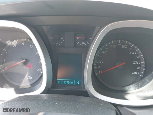 2012 Chevrolet Equinox LS with VIN 2GNFLCEK9C6101442, listed as a IAAI auction lot 42071000 with 135,764 mi miles. Bid and sale history available at carsss.com. Image 7.