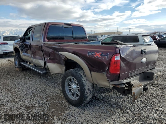 2011 Ford F-350 XL with VIN 1FT8W3BT8BEC22964, listed as a Copart auction lot 41639425 with 409,021 mi miles and Salvage Title. Bid and sale history available at DreamBid. Image 2.