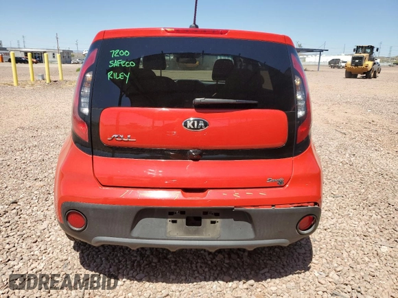 2019 Kia Soul with VIN KNDJN2A27K7024887, listed as a Copart auction lot 53794235 with 12,854 mi miles and Salvage Title. Bid and sale history available at carsss.com. Image 6.