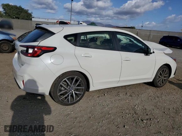 2024 Subaru Impreza Sport with VIN JF1GUAFC0R8309241, listed as a Copart auction lot 78106674 with 5,755 mi miles and Salvage Title. Bid and sale history available at carsss.com. Image 3.