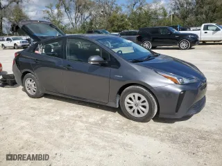 2020 Toyota Prius L Eco with VIN JTDKARFU7L3107327, listed as a Copart auction lot 48572665 with 97,328 mi miles and Salvage Title. Bid and sale history available at carsss.com. Image 4.